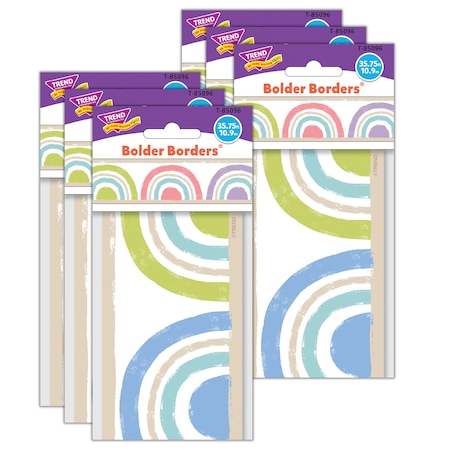 Trend Rainbow Cheer Bolder Borders, 66PK T85096